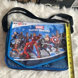 Disney Infinity Marvel Superheroes messenger bag/weekend bag/school bag